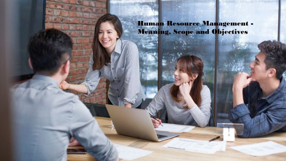 Human Resource Management - Meaning, Scope and Objectives - RSPedia
