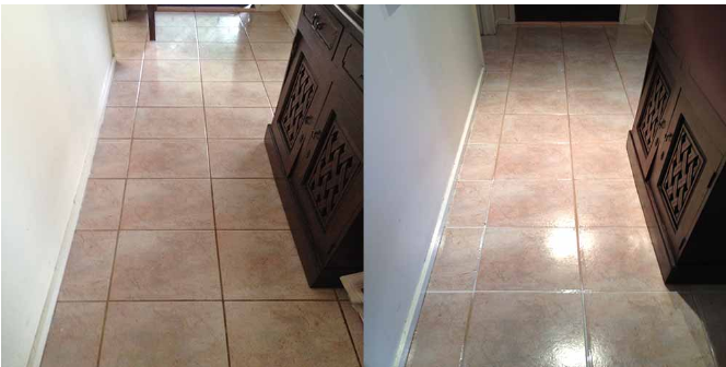 tile and grout cleaners.