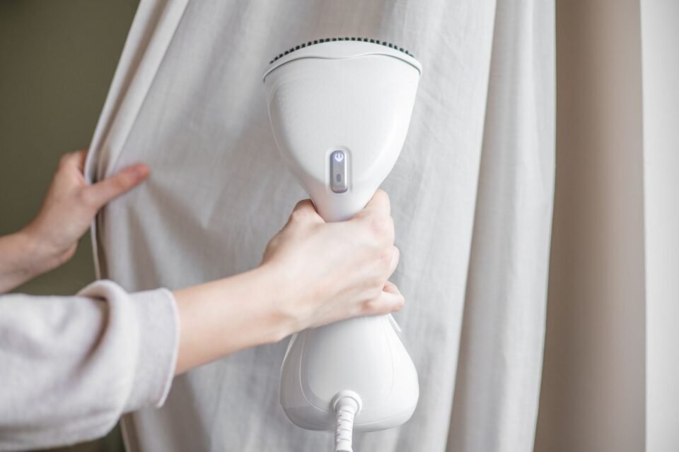 Can You Steam Clean Curtains While They're Hanging?